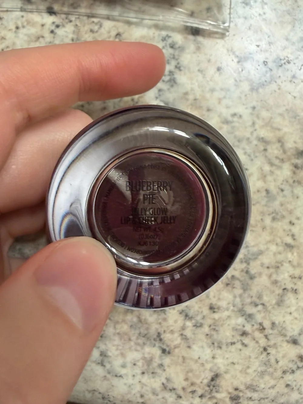 ColourPop Jelly Glow Lip & Cheek Jelly in blueberry pie shade